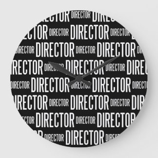 Horloge ronde de directeur grande