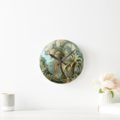 Horloge ronde de Ernst Haeckel's Filicinae (Fermes (Maison)