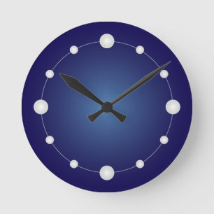 Horloge Ronde de pearls