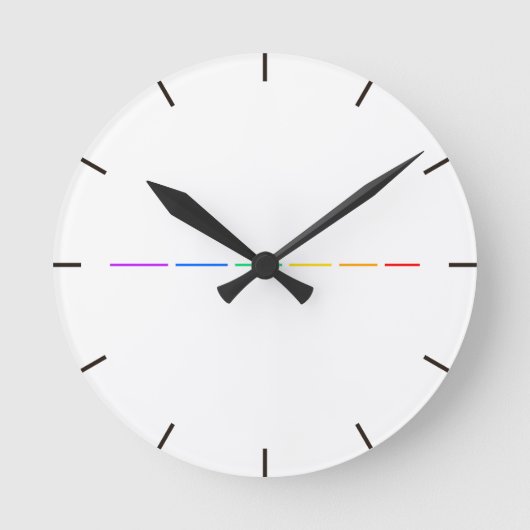 Horloge Ronde Déclaration minimale (Recto)
