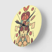 Horloge Ronde Décoquis (Angle)