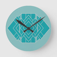 Décor Art Déco turquoise inspiré 