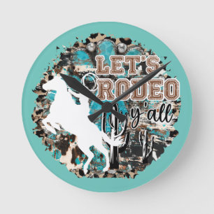 Horloge Ronde Décor occidental