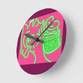 Horloge Ronde Deer and Its Magic Pearl Pouch (Angle)