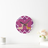 Horloge Ronde Deer Love (Maison)