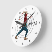 Horloge Ronde Défilement Ax (Angle)