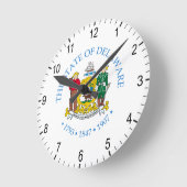 Horloge Ronde Delaware (Angle)