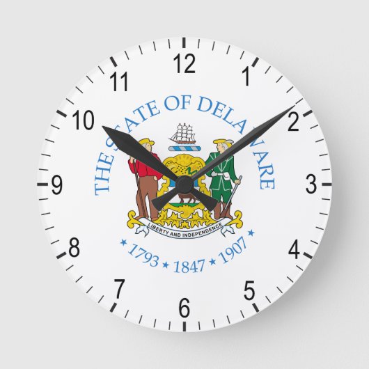 Horloge Ronde Delaware (Recto)