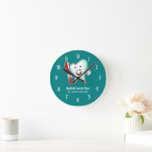 Horloge Ronde Dental Care Happy Tooth (Maison)