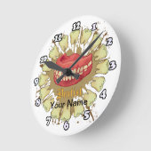 Horloge Ronde Dentiste (Angle)