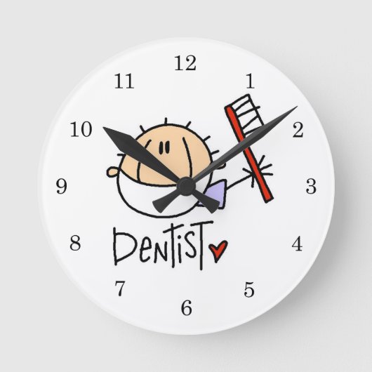 Horloge Ronde Dentiste (Recto)