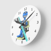 Horloge Ronde Dentiste (Angle)