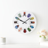 Horloge ronde des coléoptères (Maison)