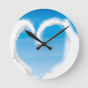 Horloge Ronde Des roquettes !