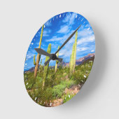 Horloge Ronde Desert cactus landscape, Arizona (Angle)