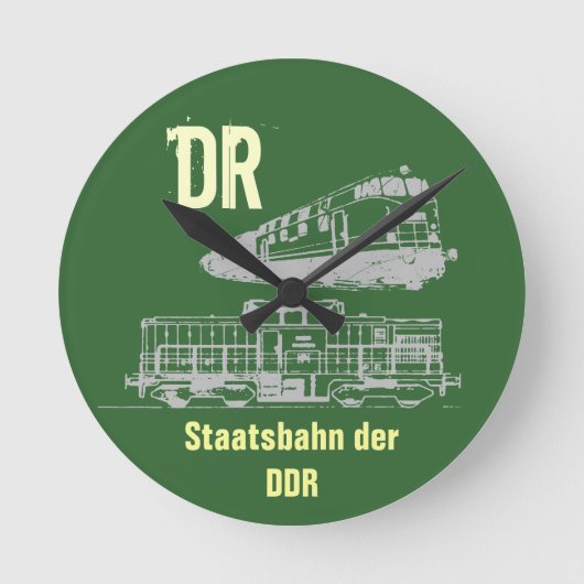 Horloge Ronde Design de Reichsbahn (Recto)