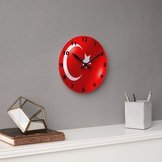 Horloge Ronde Design de Turkish (Bureau)