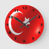 Horloge Ronde Design de Turkish (Recto)