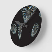 Horloge Ronde Design irlandais - La Collection Crystal (Angle)