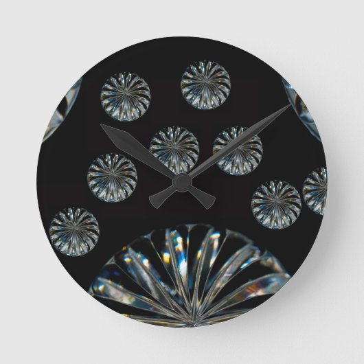 Horloge Ronde Design irlandais - La collection Crystal (Recto)