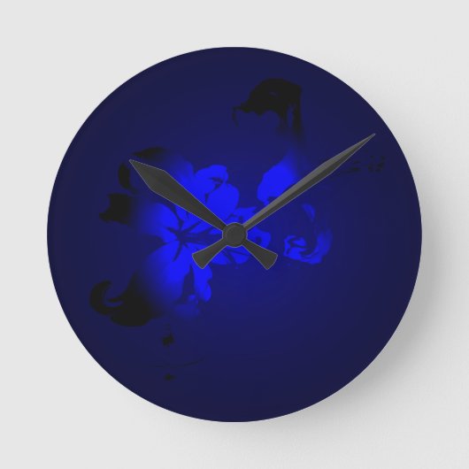Horloge Ronde Design irlandais - La collection Flower (Recto)