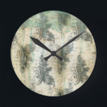 Horloge Ronde Design moderne Fleur De Lis<br><div class="desc">La fleur de lis est historiquement associée à la monarchie et aux armoiries françaises. Associez-le à votre maison en achetant cette grande impression de Jennifer Goldberger. Commandez aujourd'hui !</div>