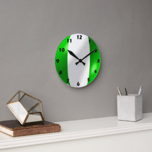 Horloge Ronde Design nigérian