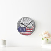 Horloge Ronde Desk Organizer – Freedom Job (Maison)