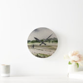 Horloge Ronde Détection Métal Dans Les Champs (Maison)