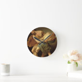 Horloge Ronde Deux lutteurs (Maison)