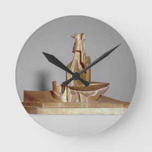 Horloge Ronde Développement d'une bouteille dans l'espace, 1912