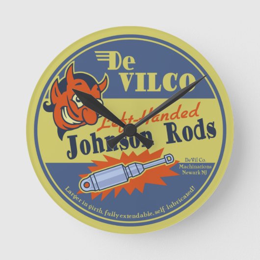 Horloge Ronde DeVILCO Johnsons gaucher (Recto)