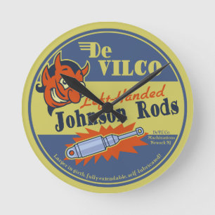 Horloge Ronde DeVILCO Left-Handed Johnsons