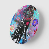 Horloge Ronde Diadème de los Muertos (Angle)