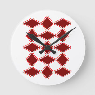 Horloge Ronde Diamants