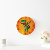 Horloge Ronde Dinosaur Love (Maison)
