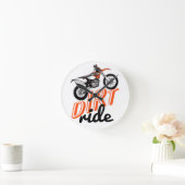 Horloge Ronde Dirt (Maison)