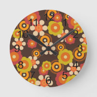 Disco les années 70 60s Retro Flowers Pop Culture