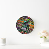 Horloge Ronde Disco spatial zombie (Maison)