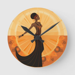 HORLOGE RONDE DIVINE FEMININE #5