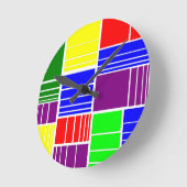 Horloge Ronde Diviser les rectangles (Angle)