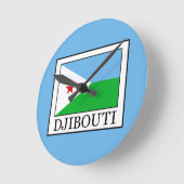 Horloge Ronde Djibouti (Angle)