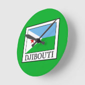 Horloge Ronde Djibouti (Angle)