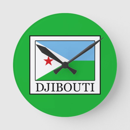 Horloge Ronde Djibouti (Recto)