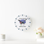 Horloge Ronde Do Not Disturb Brain At Work (Maison)