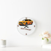 Horloge Ronde DODGE Charger (Maison)