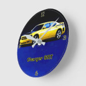 HORLOGE RONDE DODGE CHARGER (Angle)