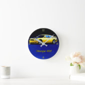 HORLOGE RONDE DODGE CHARGER (Maison)