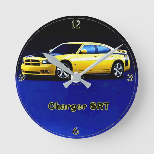 HORLOGE RONDE DODGE CHARGER (Recto)