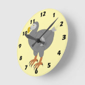 Horloge Ronde Dodo Design (Angle)